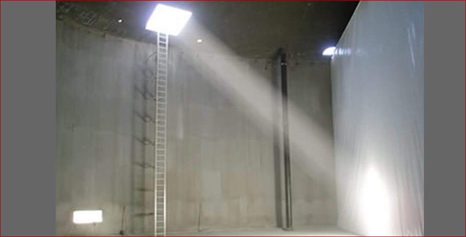 Suspended Baffle Curtains